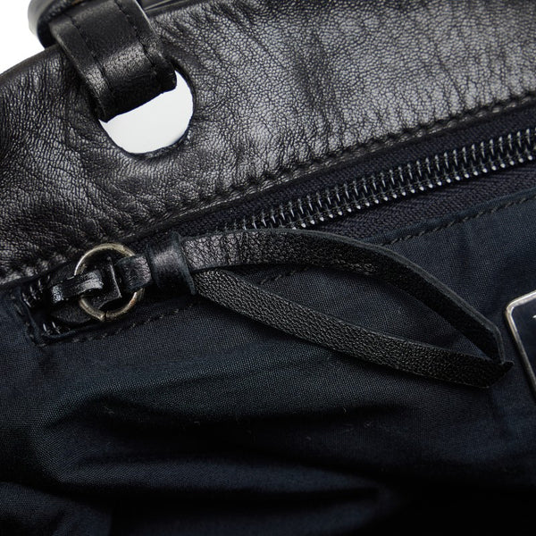 プラダ ハンドバッグ トートバッグ B5248 ブラック レザー レディース PRADA 【中古】