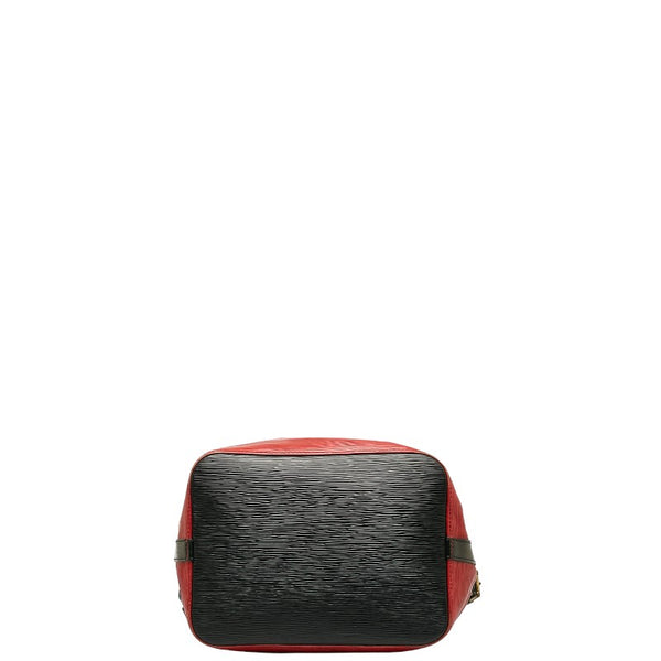 ルイ ヴィトン エピ プチノエ ショルダーバッグ M44172 カスティリアンレッド ノワール レザー レディース LOUIS VUITTON 【中古】