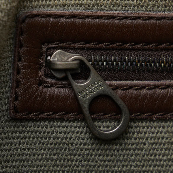 ボッテガヴェネタ イントレチャート マルコポーロ トートバッグ ブラウン レザー レディース BOTTEGAVENETA 【中古】