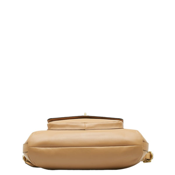 コーチ レガシー コートニー タッセル ショルダーバッグ ホーボーバッグ 2WAY 22381 ベージュ レザー レディース COACH 【中古】