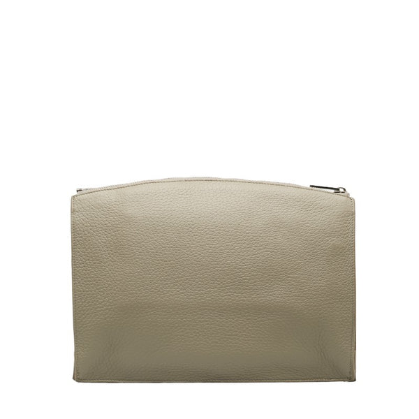 フルラ クラッチバッグ セカンドバッグ グレー マルチカラー レザー レディース Furla 【中古】