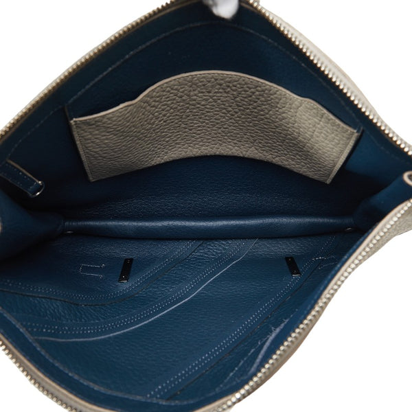 フルラ クラッチバッグ セカンドバッグ グレー マルチカラー レザー レディース Furla 【中古】