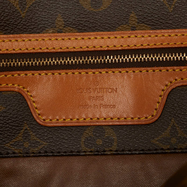 ルイ ヴィトン モノグラム サックショッピング トートバッグ ショルダーバッグ M51108 ブラウン PVC レザー レディース LOUIS VUITTON 【中古】