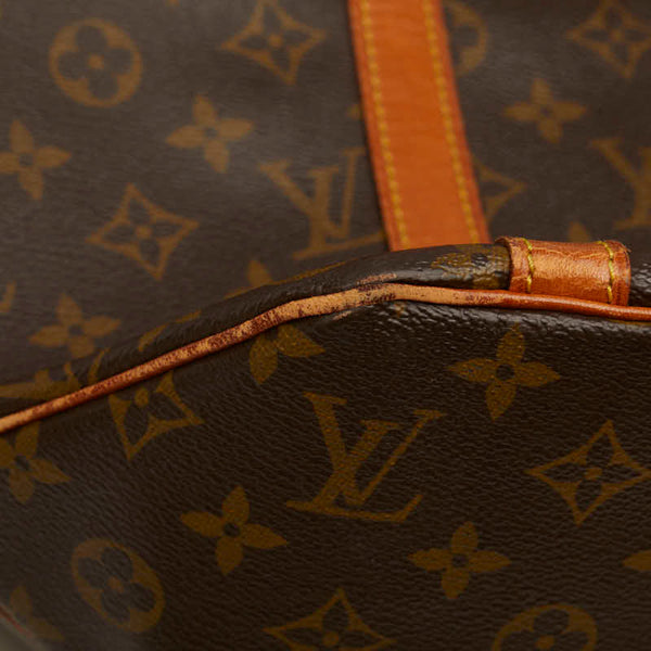ルイ ヴィトン モノグラム サックショッピング トートバッグ ショルダーバッグ M51108 ブラウン PVC レザー レディース LOUIS VUITTON 【中古】