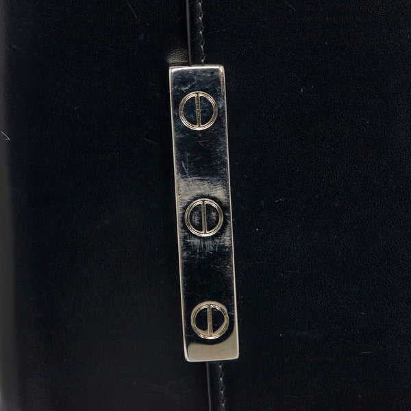 カルティエ ラブコレクション 長財布 ブラック レザー レディース CARTIER 【中古】