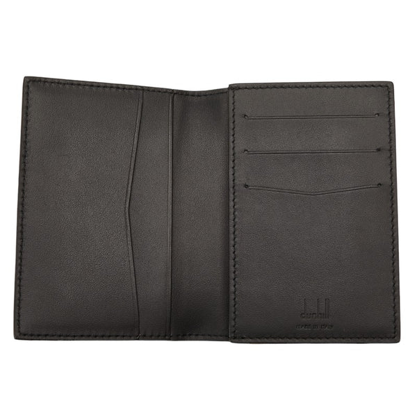 ダンヒル レガシー ロゴ カードケース 名刺入れ  R2470DP ブラック レザー メンズ Dunhill 【中古】