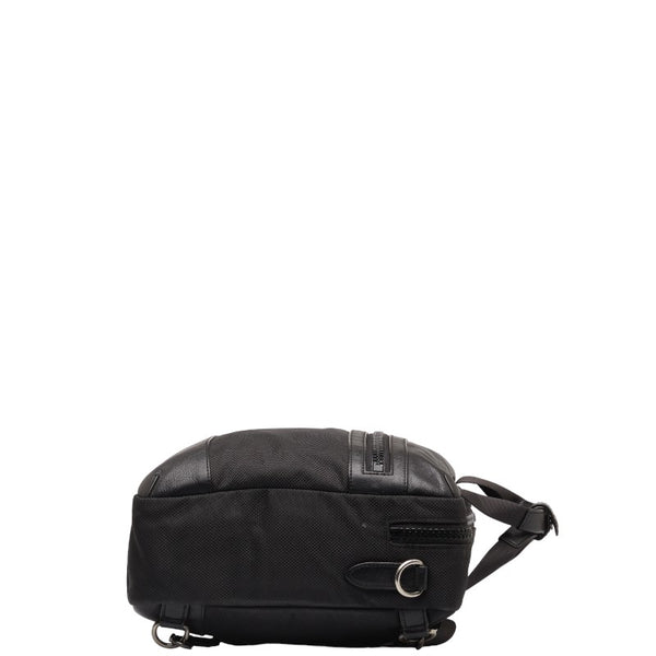 コーチ テレイン ハンドバッグ リュックサック ショルダーバッグ 3WAY F59944 ブラック キャンバス レザー メンズ COACH 【中古】