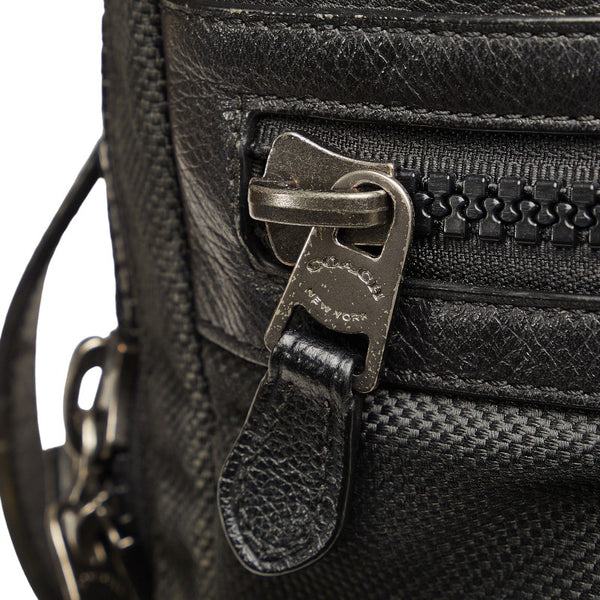 コーチ テレイン ハンドバッグ リュックサック ショルダーバッグ 3WAY F59944 ブラック キャンバス レザー メンズ COACH 【中古】