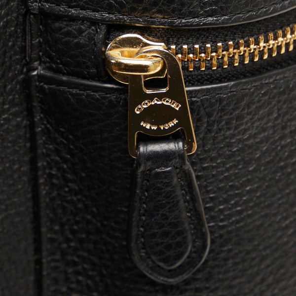 コーチ リュック バックパック F29004 ブラック レザー ナイロン レディース COACH 【中古】