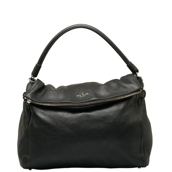 ケイトスペード コブルヒル リトルミンカ ハンドバッグ ショルダーバッグ 2WAY PXRU3677 ブラック レザー レディース Kate Spade 【中古】