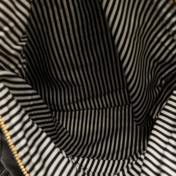 ケイトスペード コブルヒル リトルミンカ ハンドバッグ ショルダーバッグ 2WAY PXRU3677 ブラック レザー レディース Kate Spade 【中古】