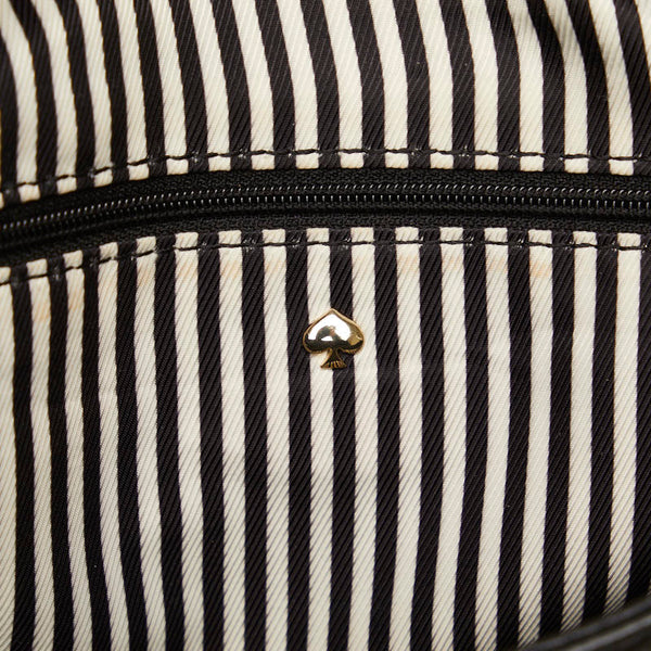 ケイトスペード コブルヒル リトルミンカ ハンドバッグ ショルダーバッグ 2WAY PXRU3677 ブラック レザー レディース Kate Spade 【中古】