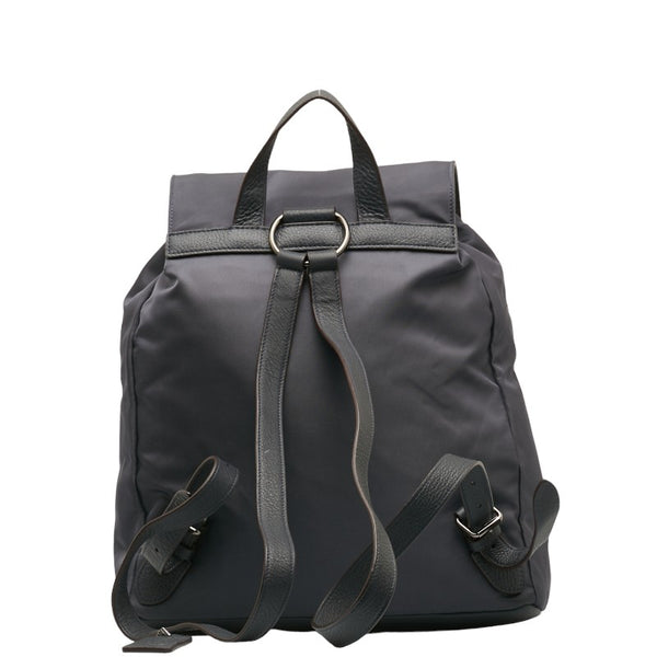 コーチ ビリー リュック バックパック F58814 ネイビー ナイロン レザー レディース COACH 【中古】