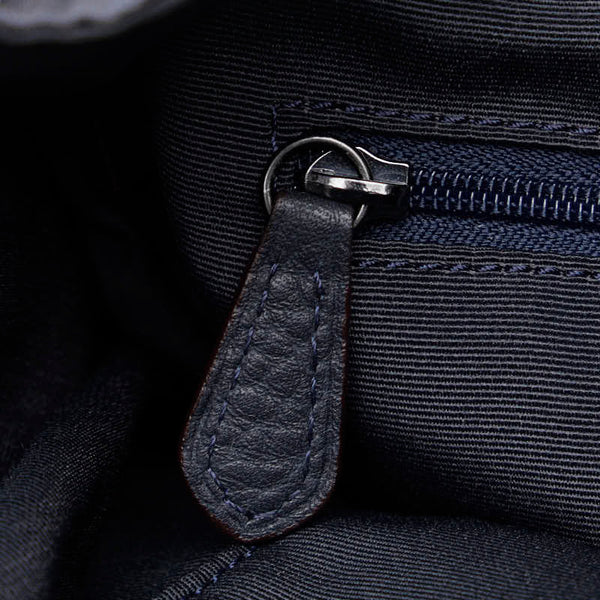 コーチ ビリー リュック バックパック F58814 ネイビー ナイロン レザー レディース COACH 【中古】