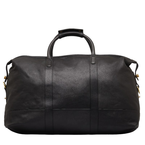 コーチ ボストンバッグ ショルダーバッグ 2WAY 0502 ブラック レザー レディース COACH 【中古】