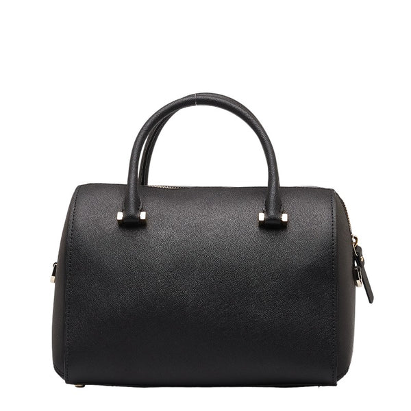 ケイトスペード ミニボストンバッグ ショルダーバッグ 2WAY CA57710 ブラック レザー レディース Kate Spade 【中古】