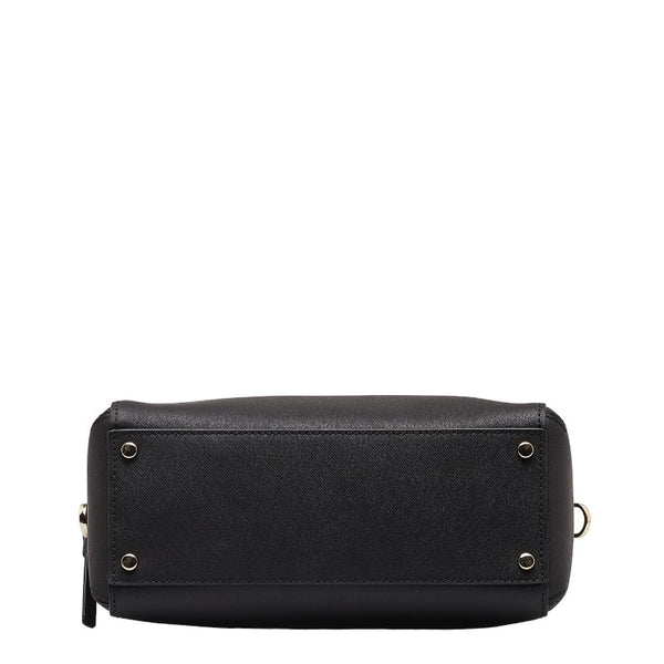 ケイトスペード ミニボストンバッグ ショルダーバッグ 2WAY CA57710 ブラック レザー レディース Kate Spade 【中古】