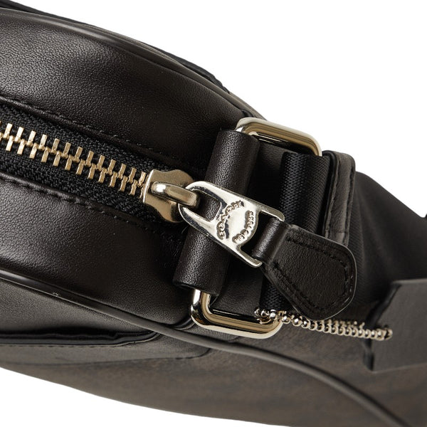 コーチ シグネチャー 斜め掛け ショルダーバッグ F54788 ブラウン ブラック PVC レザー レディース COACH 【中古】