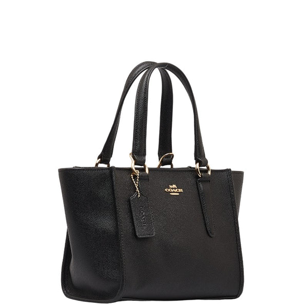 コーチ ハンドバッグ ショルダーバッグ 2WAY F11925 ブラック レザー レディース COACH 【中古】