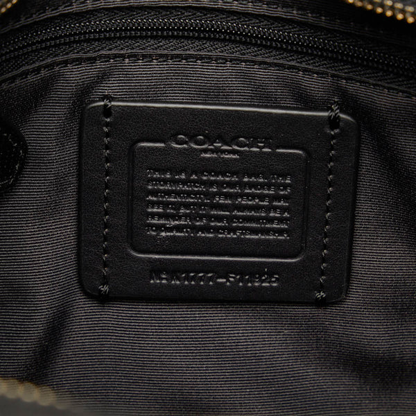 コーチ ハンドバッグ ショルダーバッグ 2WAY F11925 ブラック レザー レディース COACH 【中古】