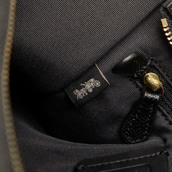 コーチ ハンドバッグ ショルダーバッグ 2WAY F11925 ブラック レザー レディース COACH 【中古】