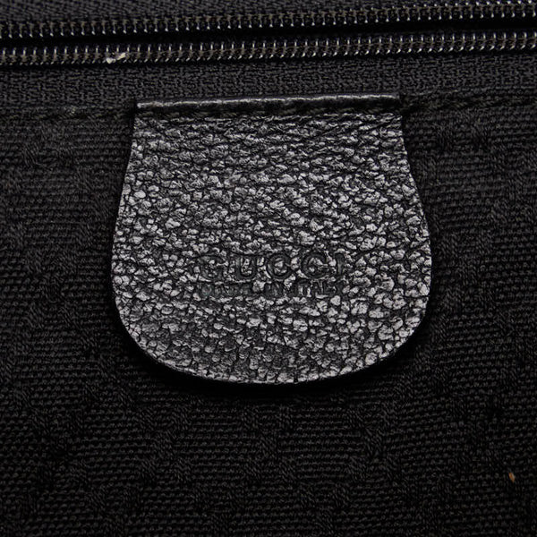 グッチ バンブー リュック バックパック 003 2058 0016 ブラック レザー スウェード レディース GUCCI 【中古】