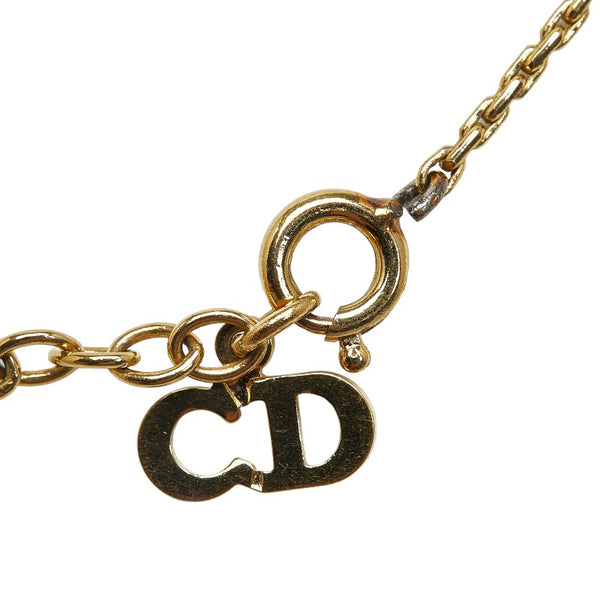 ディオール ハートモチーフ ネックレス ゴールド メッキ レディース Dior 【中古】