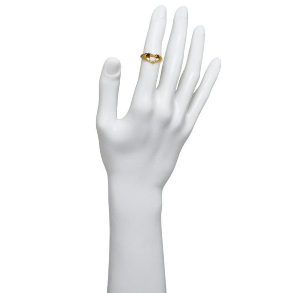 ティファニー ハート リング 指輪 K18YG イエローゴールド レディース TIFFANY&Co. 【中古】