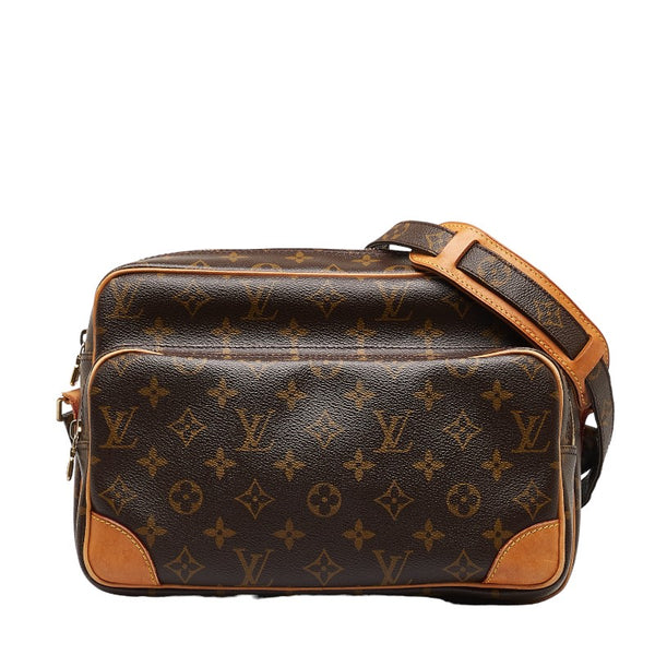 ルイ ヴィトン モノグラム ナイル 斜め掛け ショルダーバッグ M45244 ブラウン PVC レザー レディース LOUIS VUITTON 【中古】