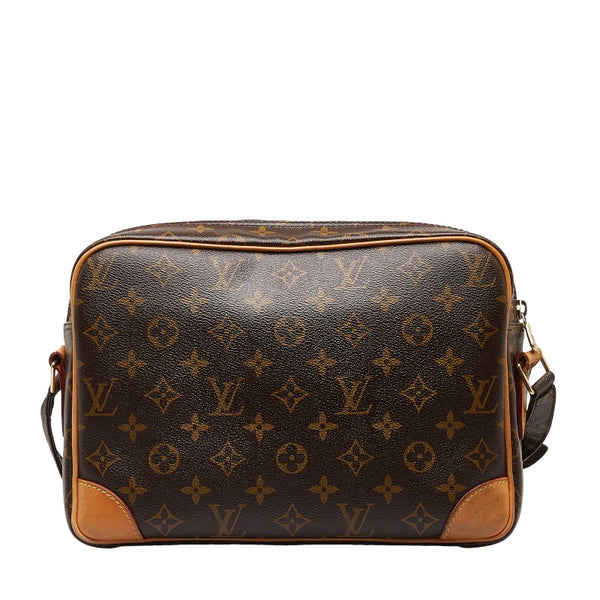 ルイ ヴィトン モノグラム ナイル 斜め掛け ショルダーバッグ M45244 ブラウン PVC レザー レディース LOUIS VUITTON 【中古】