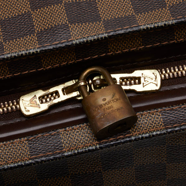 ルイ ヴィトン ダミエ チェルシー トートバッグ ショルダーバッグ N51119 ブラウン PVC レザー レディース LOUIS VUITTON 【中古】