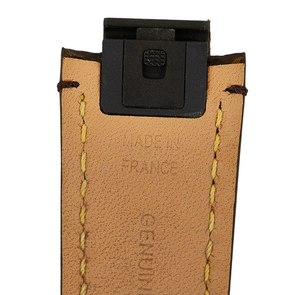 ルイ ヴィトン モノグラム タンブールホライゾン付属ベルト その他小物 R15134 ブラウン レザー メンズ LOUIS VUITTON 【中古】
