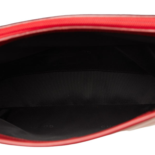 グッチ バンブー ハンドバッグ 002 1016 2123 レッド レザー レディース GUCCI 【中古】