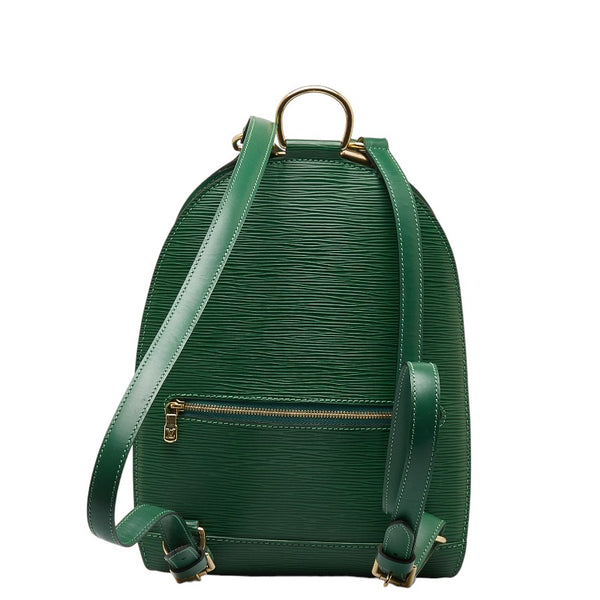 ルイ ヴィトン エピ マビヨン リュック バックパック M52234 ボルネオグリーン レザー レディース LOUIS VUITTON 【中古】