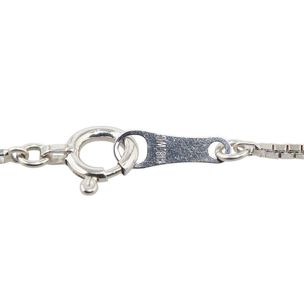 Pt900 プラチナ K18WG ホワイトゴールド コンビ ルビー2.13ct ダイヤ0.61ct ペンダントネックレス レディース 【中古】