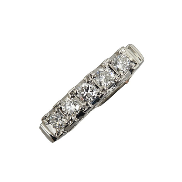 Pt900 プラチナ ダイヤ0.70ct リング 指輪 レディース 13号 【中古】