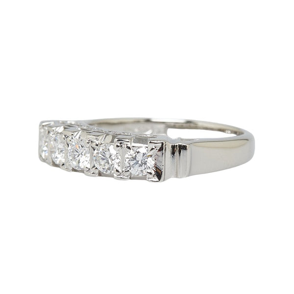 Pt900 プラチナ ダイヤ0.70ct リング 指輪 レディース 13号 【中古】
