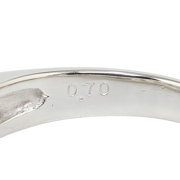 Pt900 プラチナ ダイヤ0.70ct リング 指輪 レディース 13号 【中古】