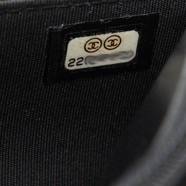 シャネル ダイアナ ココマーク チェーン ウォレットバッグ ブラック ラムスキン レディース CHANEL 【中古】