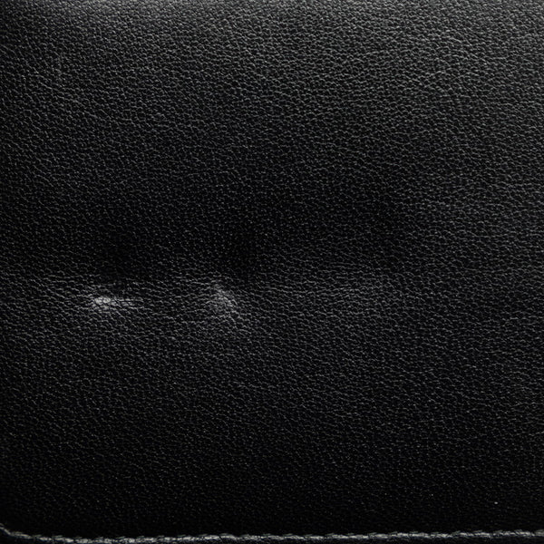 シャネル ダイアナ ココマーク チェーン ウォレットバッグ ブラック ラムスキン レディース CHANEL 【中古】