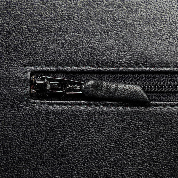 シャネル ダイアナ ココマーク チェーン ウォレットバッグ ブラック ラムスキン レディース CHANEL 【中古】