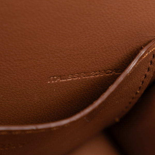 バーバリー TB ウエストバッグ ボディバッグ ブラウン レザー レディース BURBERRY 【中古】