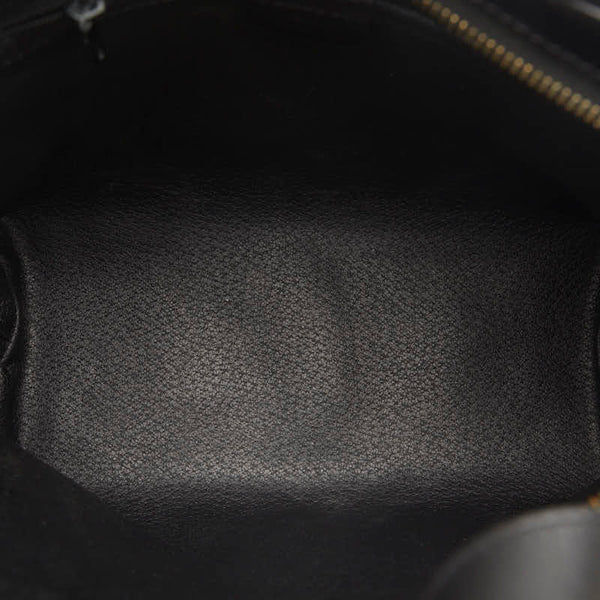 セリーヌ マカダム ハンドバッグ トートバッグ ブラウン ブラック PVC レザー レディース CELINE 【中古】