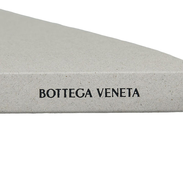 ボッテガヴェネタ トライアングル 非売品 ノベルティ 手帳カバー グレー レザー レディース BOTTEGAVENETA 【中古】