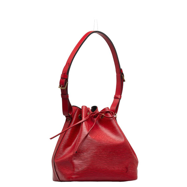 ルイ ヴィトン エピ プチノエ ショルダーバッグ M44107 カスティリアンレッド レザー レディース LOUIS VUITTON 【中古】