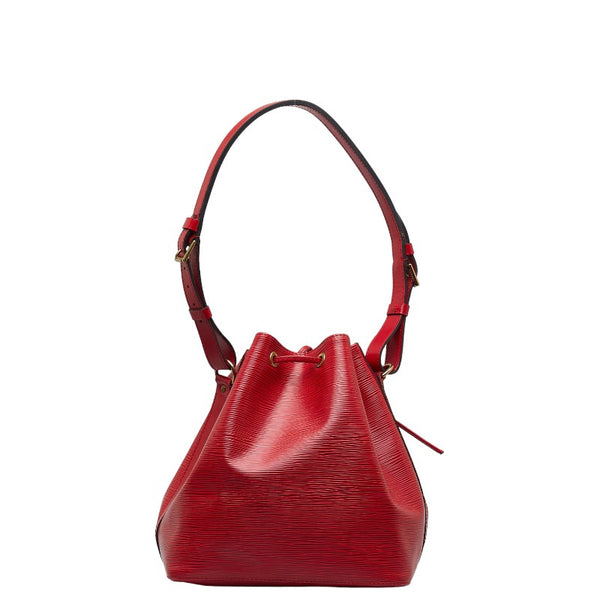 ルイ ヴィトン エピ プチノエ ショルダーバッグ M44107 カスティリアンレッド レザー レディース LOUIS VUITTON 【中古】