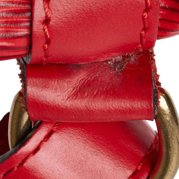 ルイ ヴィトン エピ プチノエ ショルダーバッグ M44107 カスティリアンレッド レザー レディース LOUIS VUITTON 【中古】