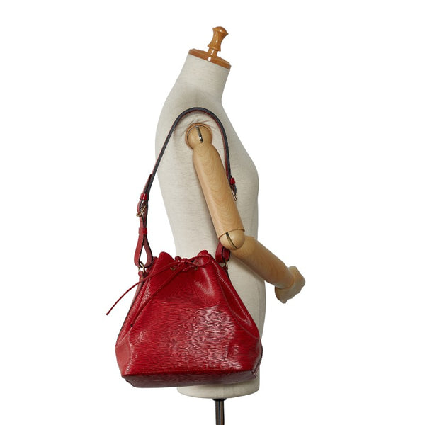 ルイ ヴィトン エピ プチノエ ショルダーバッグ M44107 カスティリアンレッド レザー レディース LOUIS VUITTON 【中古】