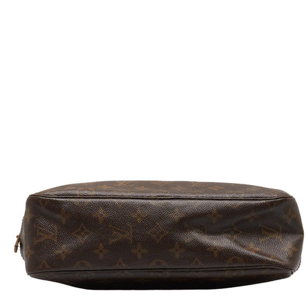 ルイ ヴィトン モノグラム トゥルーストワレット 28 セカンドバッグ クラッチバッグ M47522 ブラウン PVC レディース LOUIS VUITTON 【中古】