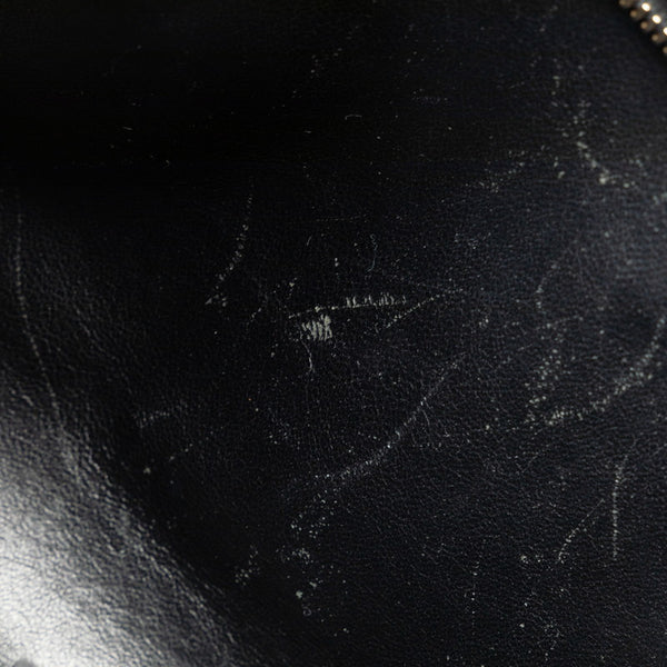 サンローラン モノグラム ベイビーカバス ハンドバッグ ショルダーバッグ 2WAY 472466 ブラック レザー レディース SAINT LAURENT 【中古】